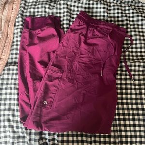 Barco one pink joggers scrub bottoms